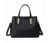 Женская кожаная сумка 8518 BLACK